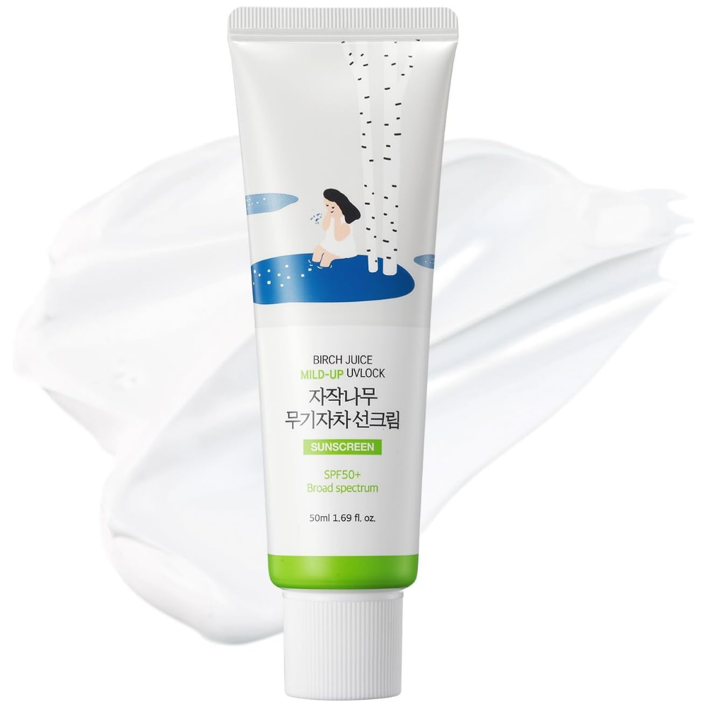 Round Lab Birch Juice UVLock Mild-Up Sunscreen PA++++ SPF50+ 50ml