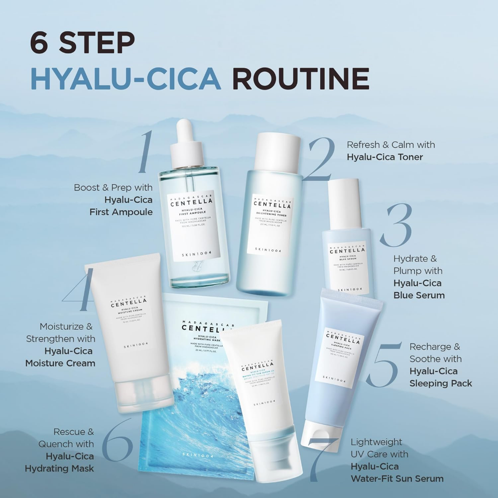 Skin1004 Madagascar Centella Hyalu-Cica Water-Fit Sun Serum PA++++ SPF50+ 100ml