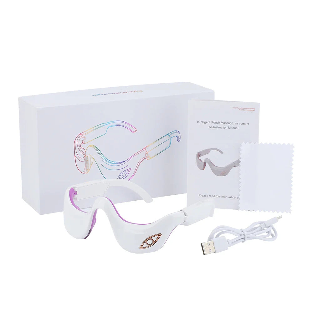 Rechargeable Electric Eye Massager – Anti-Wrinkle & Eye Fatigue Relief Beauty Tool