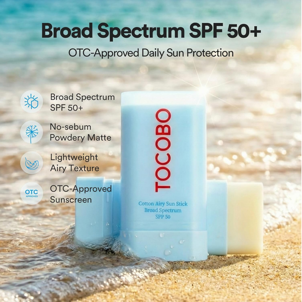 Tocobo Cotton Soft Sun Stick PA++++ SPF50+ 19g