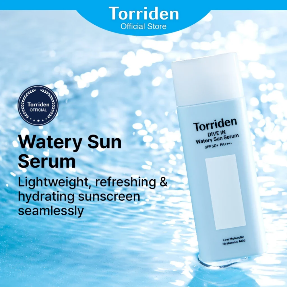 Torriden Dive-In Low Molecular Hyaluronic Watery Sun Serum PA++++ SPF50+ 50ml