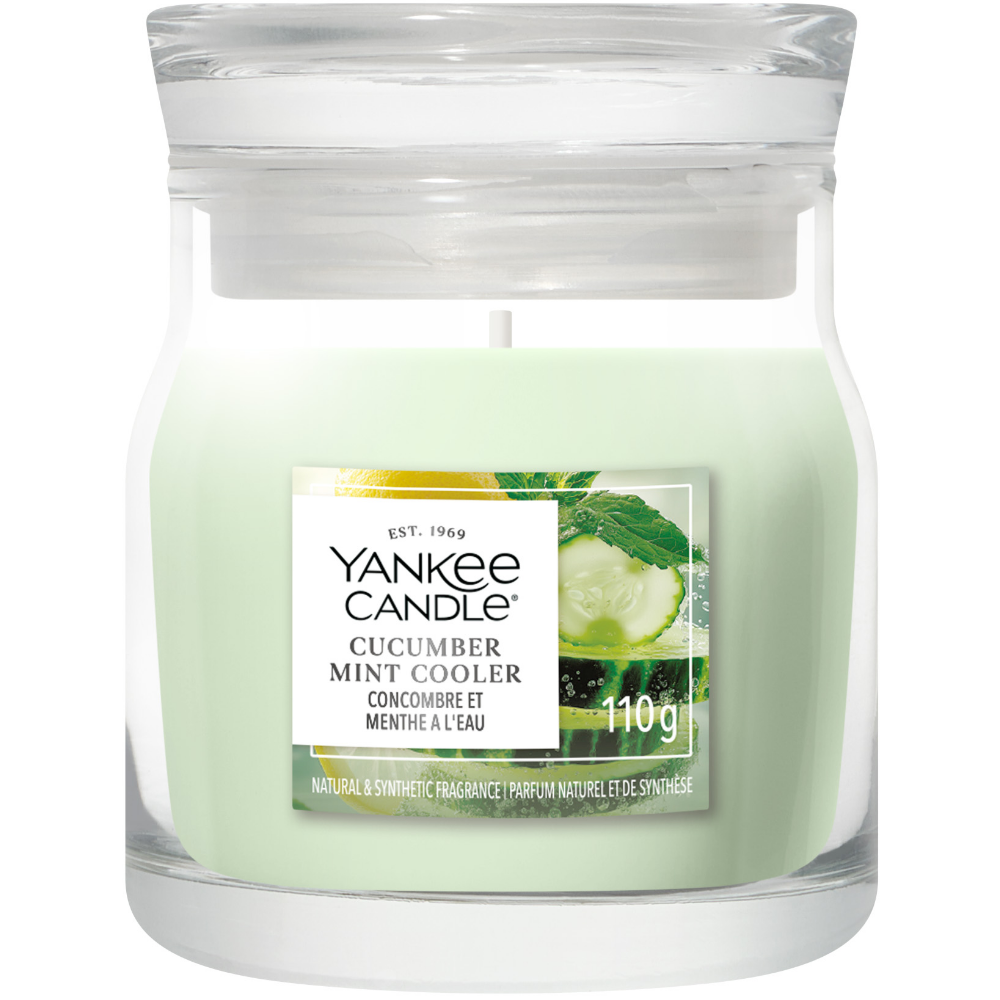 Yankee Candle Cucumber Mint Cooler Small Signature Jar Candle