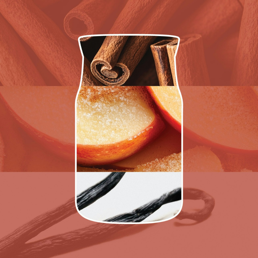 Yankee Candle Sugared Cinnamon Apple Small Signature Jar Candle