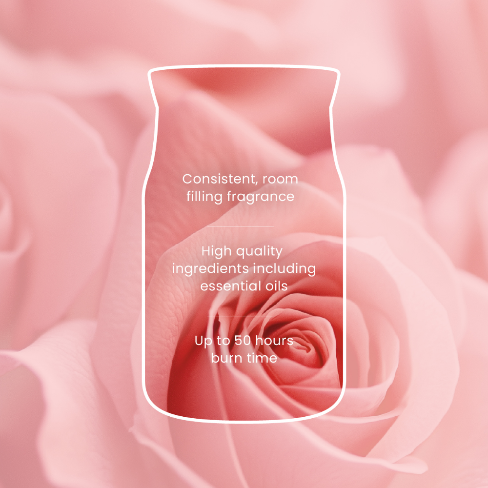 Yankee Candle Fresh Cut Roses Small Signature Jar Candle
