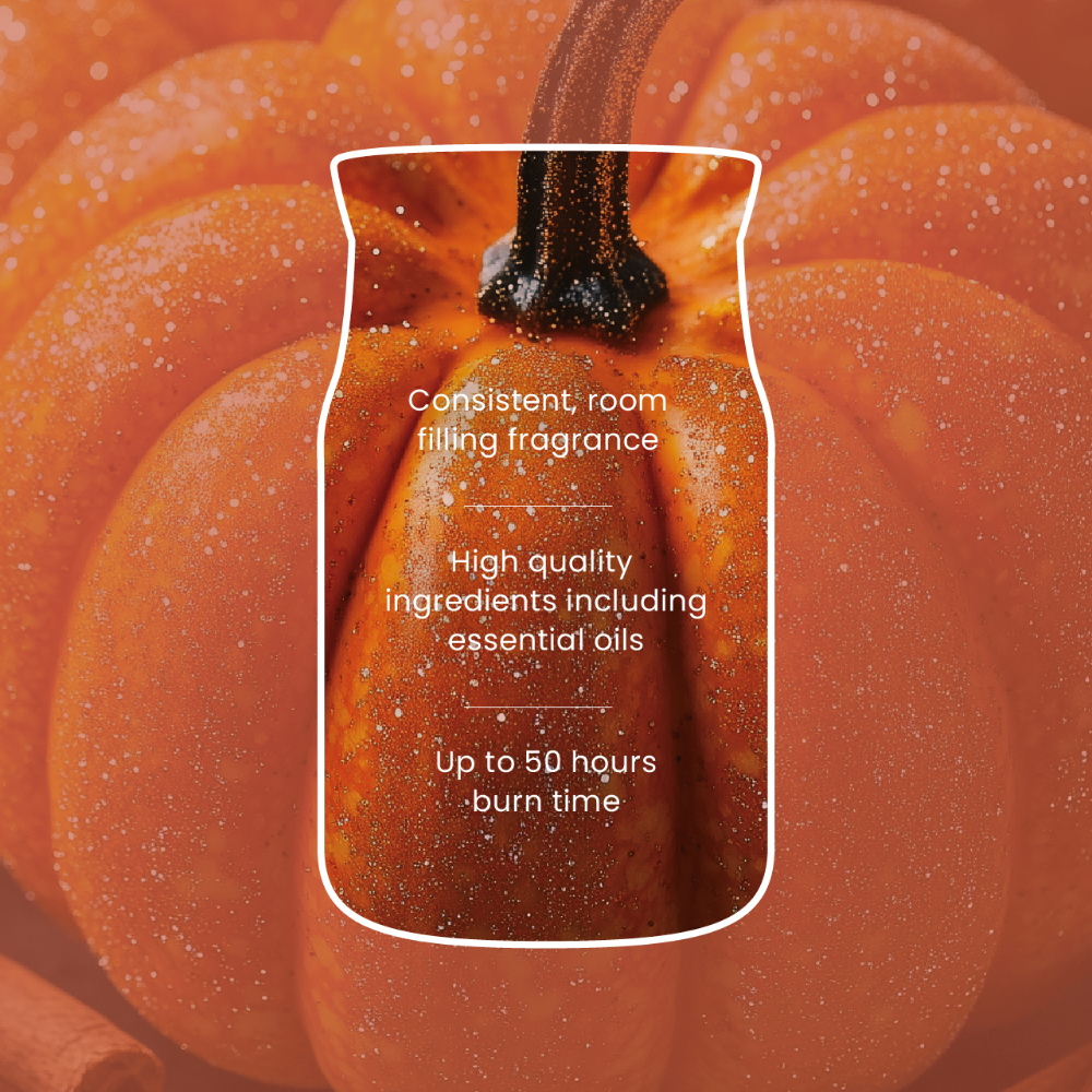Yankee Candle Spiced Pumpkin Small Signature Jar Candle