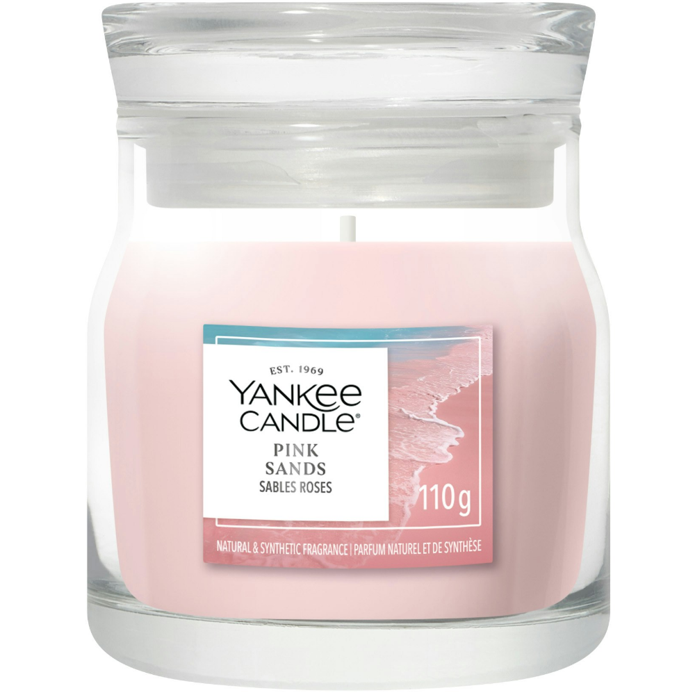 Yankee Candle Pink Sands Small Signature Jar Candle