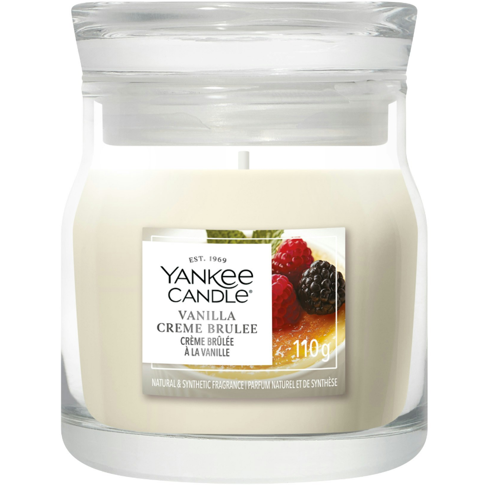 Yankee Candle Vanilla Crème Brûlée Small Signature Jar Candle