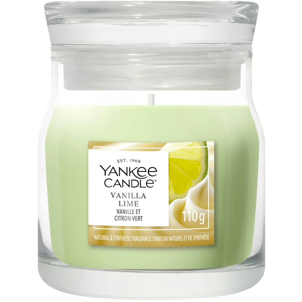 Yankee Candle Vanilla Lime Small Signature Jar Candle