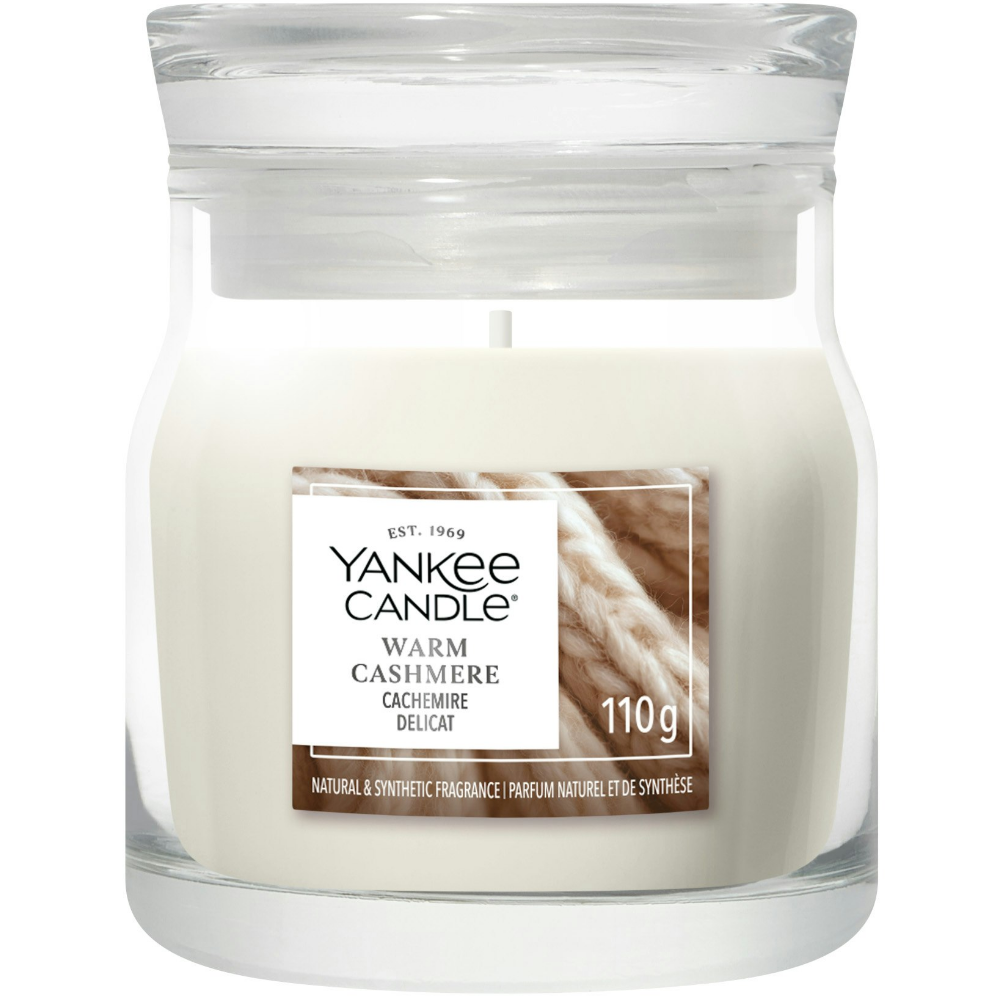 Yankee Candle Warm Cashmere Small Signature Jar Candle