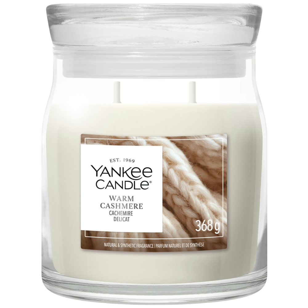 Yankee Candle Warm Cashmere Medium Signature Jar Candle
