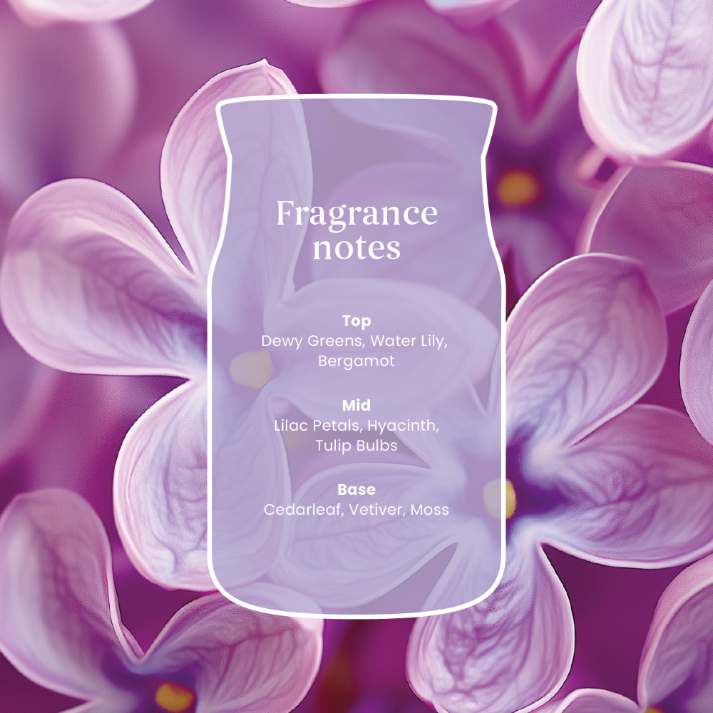 Yankee Candle Lilac Blossoms Medium Signature Jar Candle