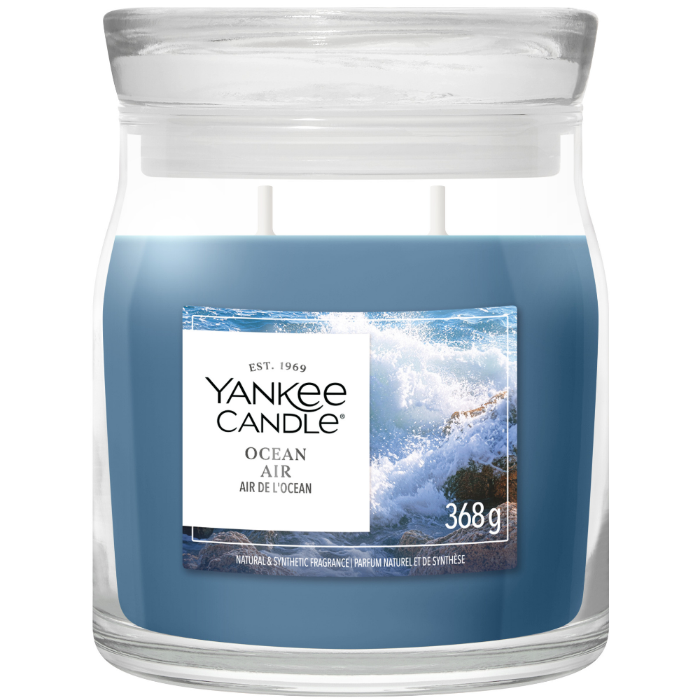 Yankee Candle Ocean Air Medium Signature Jar Candle