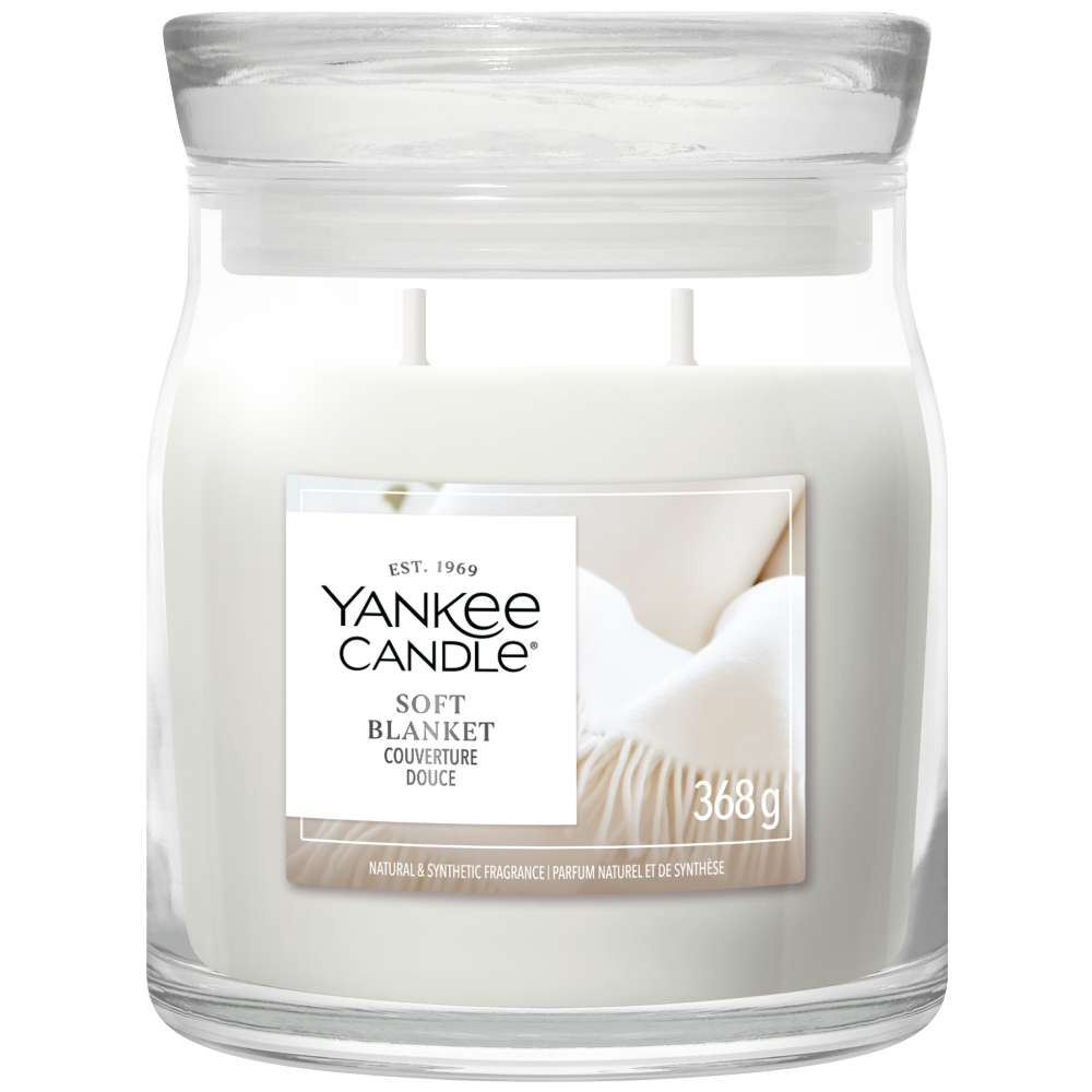 Yankee Candle Soft Blanket Medium Signature Jar Candle