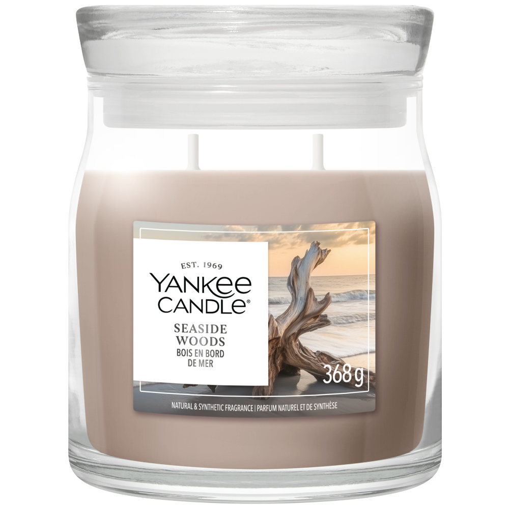 Yankee Candle Seaside Woods Medium Signature Jar Candle