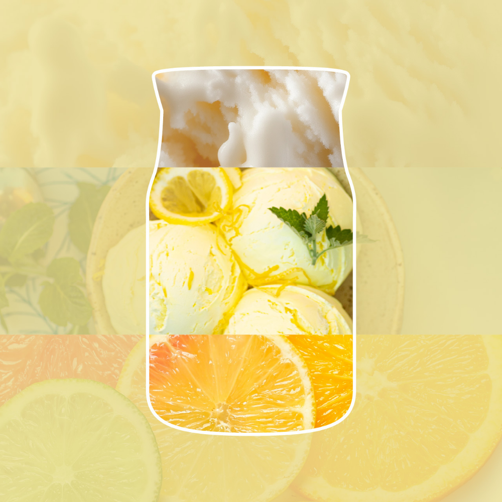 Yankee Candle Lemon Gelato Medium Signature Jar Candle