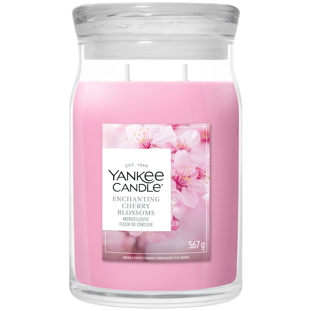 Yankee Candle Enchanting Cherry Blossom Large Signature Jar Candle