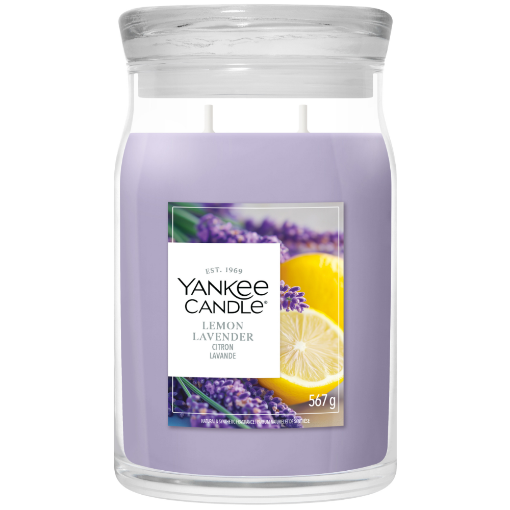 Yankee Candle Lemon Lavender Large Signature Jar Candle