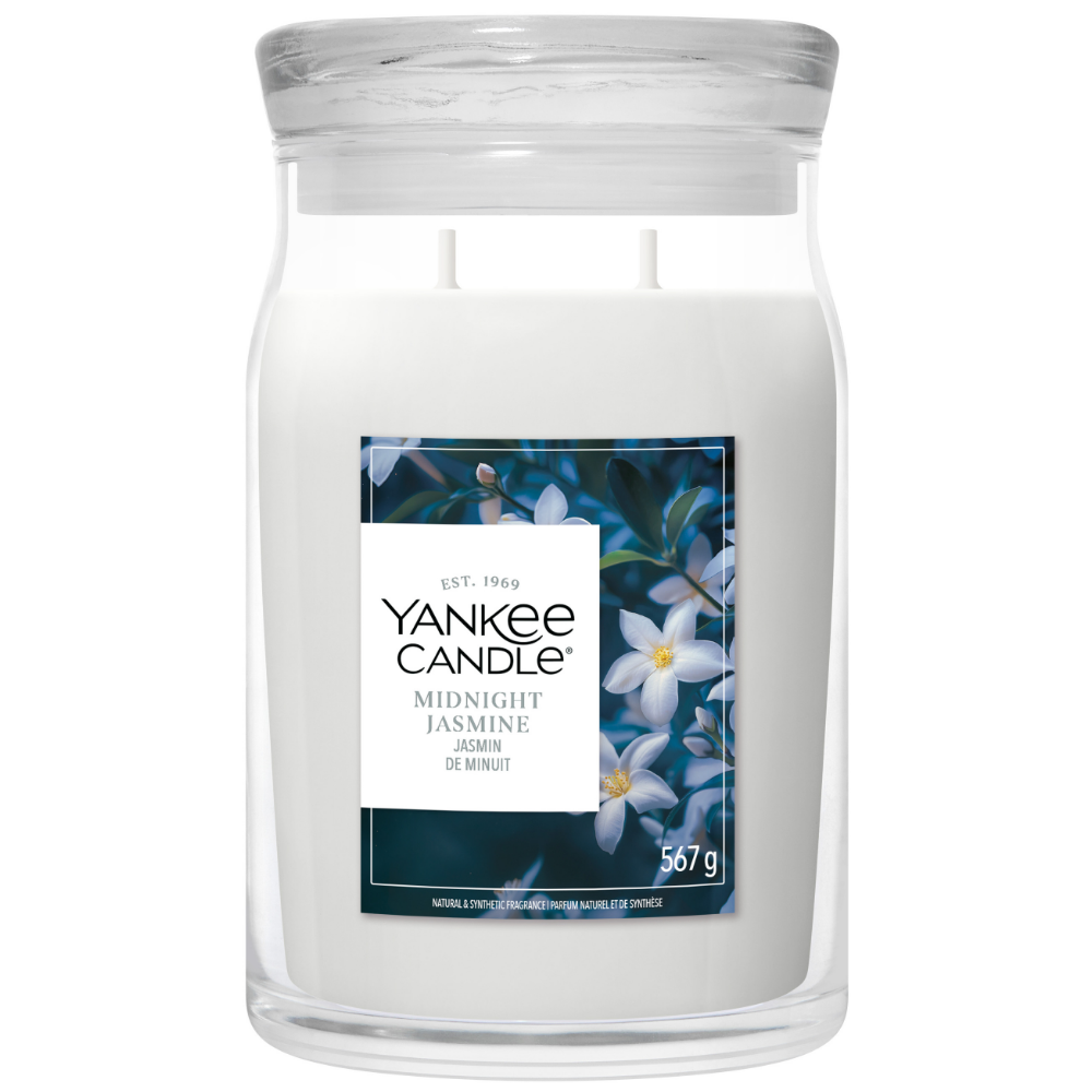 Yankee Candle Midnight Jasmine Large Signature Jar Candle