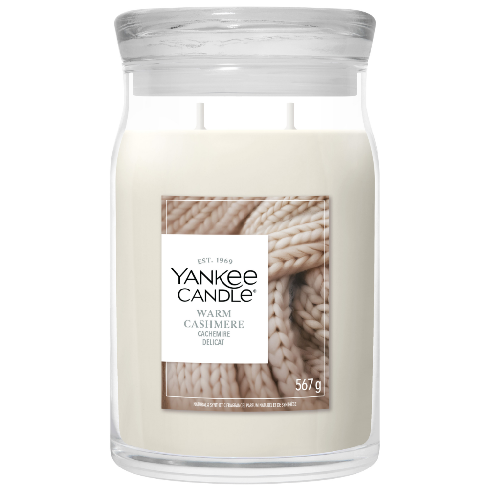 Yankee Candle Warm Cashmere Large Signature Jar Candle