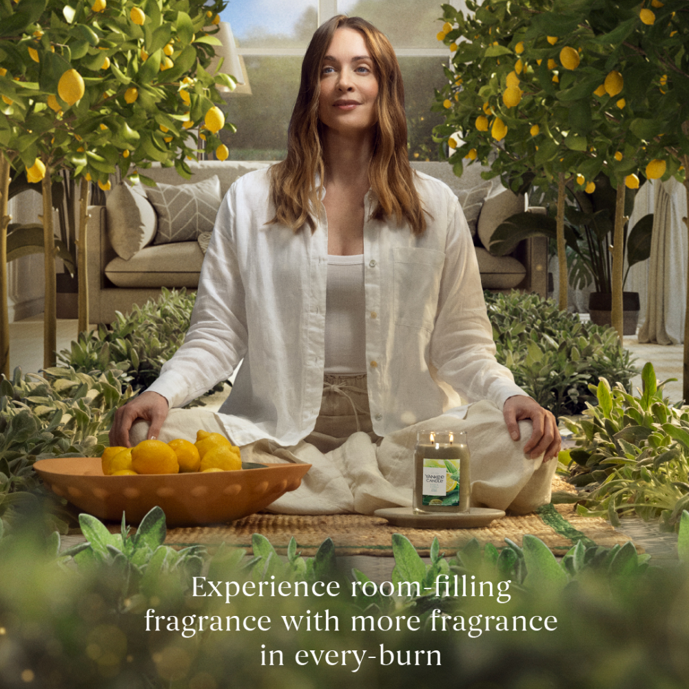 Yankee Candle Sage & Citrus Large Signature Jar Candle