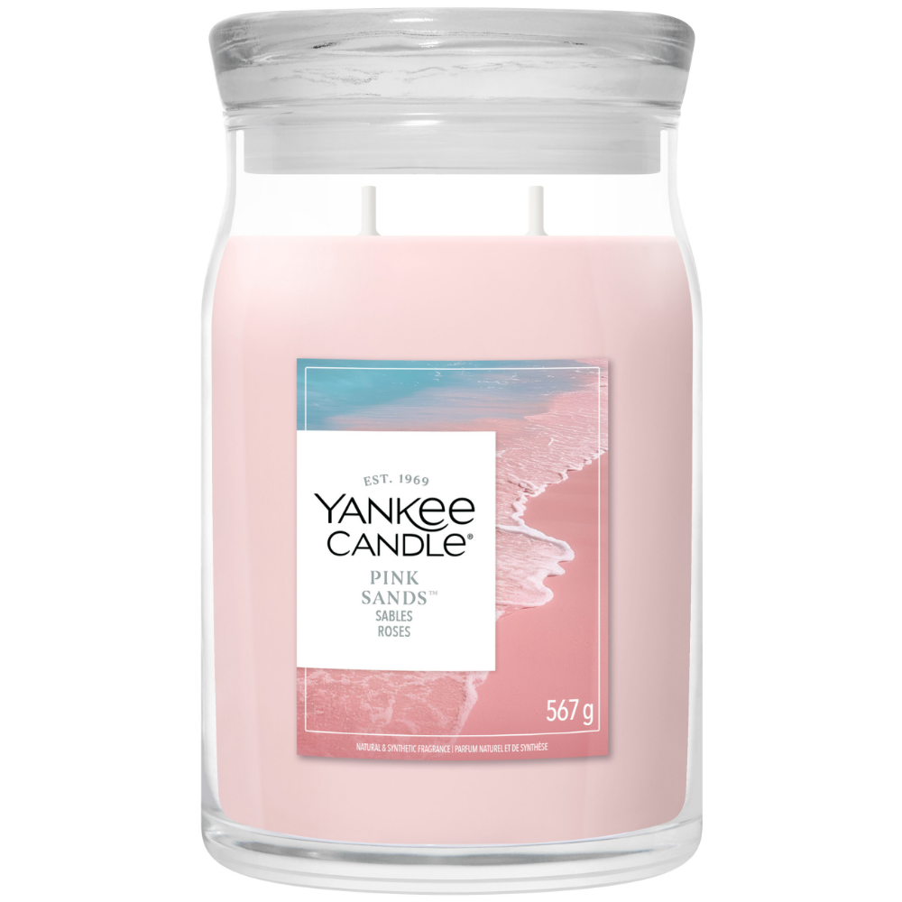 Yankee Candle Pink Sands Large Signature Jar Candle