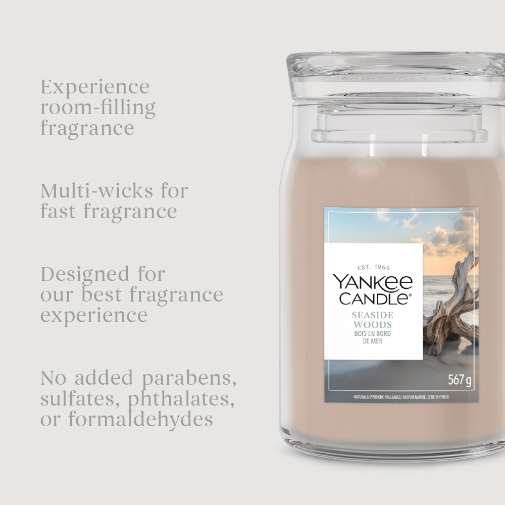 Yankee Candle Seaside Woods Large Signature Jar Candle
